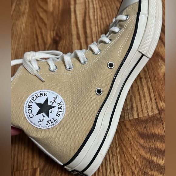 Converse Chuck Taylor All Star 70 Hi Top Tri-Panel Sesame Egret Men’s Sz 8 - Picture 6 of 11